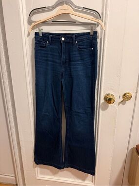 PAIGE Dark Indigo Flare Jeans